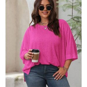 Pink Batwing Tshirt